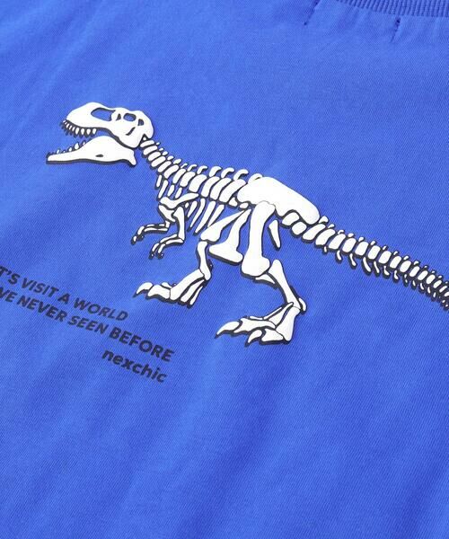 nexchic / ネクシック Tシャツ | タフタポケット恐竜プリント半袖Tシャツ(110~150cm) | 詳細11