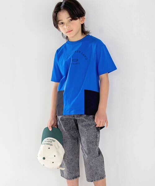 nexchic / ネクシック Tシャツ | タフタポケット恐竜プリント半袖Tシャツ(110~150cm) | 詳細3