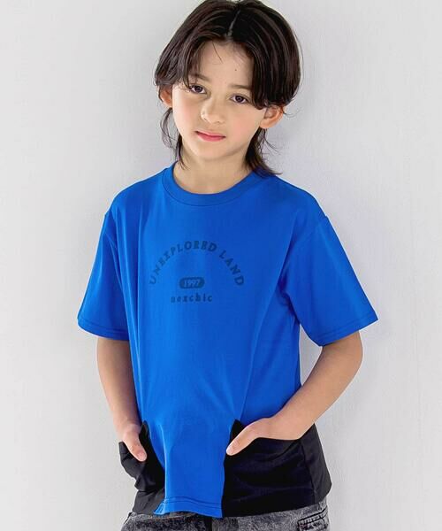 nexchic / ネクシック Tシャツ | タフタポケット恐竜プリント半袖Tシャツ(110~150cm) | 詳細6