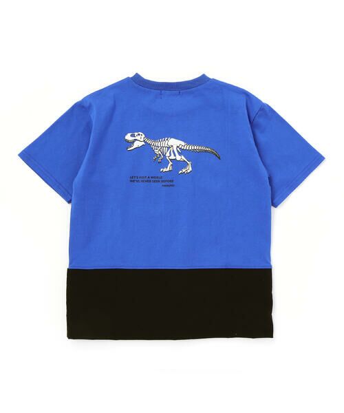 nexchic / ネクシック Tシャツ | タフタポケット恐竜プリント半袖Tシャツ(110~150cm) | 詳細8