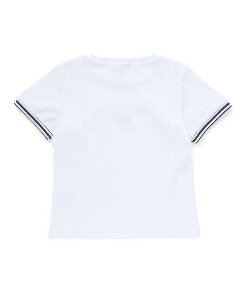 nexchic / ネクシック Tシャツ | ワンポイント刺しゅうテレコ半袖Tシャツ(110~150cm) | 詳細5