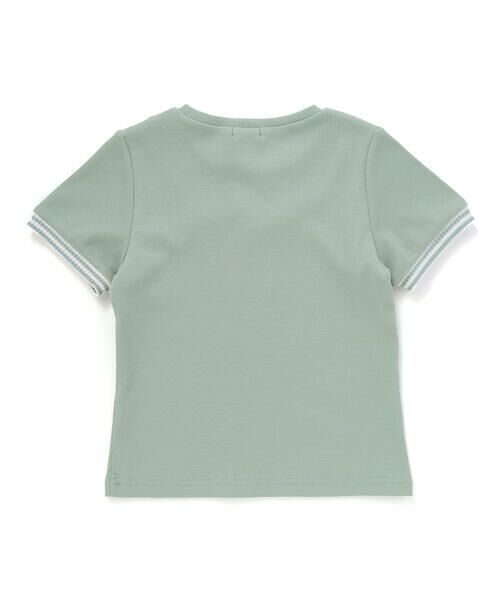 nexchic / ネクシック Tシャツ | ワンポイント刺しゅうテレコ半袖Tシャツ(110~150cm) | 詳細7