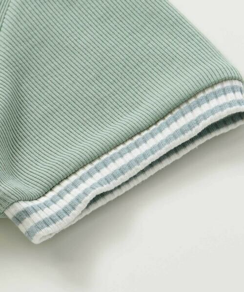 nexchic / ネクシック Tシャツ | ワンポイント刺しゅうテレコ半袖Tシャツ(110~150cm) | 詳細10