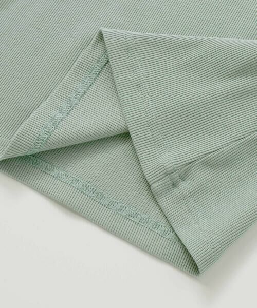 nexchic / ネクシック Tシャツ | ワンポイント刺しゅうテレコ半袖Tシャツ(110~150cm) | 詳細11