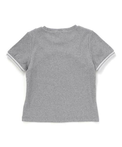 nexchic / ネクシック Tシャツ | ワンポイント刺しゅうテレコ半袖Tシャツ(110~150cm) | 詳細17