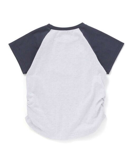 nexchic / ネクシック Tシャツ | サイドシャーリングラグラン天竺半袖Tシャツ(110~150cm) | 詳細5