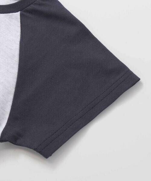 nexchic / ネクシック Tシャツ | サイドシャーリングラグラン天竺半袖Tシャツ(110~150cm) | 詳細8