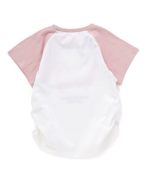 nexchic / ネクシック Tシャツ | サイドシャーリングラグラン天竺半袖Tシャツ(110~150cm) | 詳細12