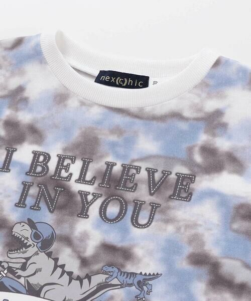nexchic / ネクシック Tシャツ | タイダイプリント天竺半袖Tシャツ(110~150cm) | 詳細2