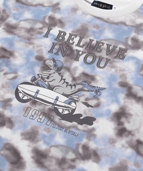 nexchic / ネクシック Tシャツ | タイダイプリント天竺半袖Tシャツ(110~150cm) | 詳細3