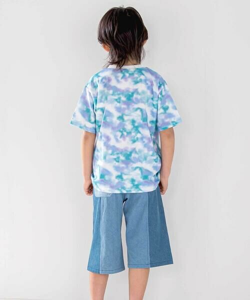 nexchic / ネクシック Tシャツ | タイダイプリント天竺半袖Tシャツ(110~150cm) | 詳細9