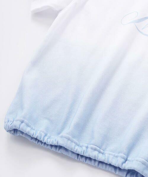 nexchic / ネクシック Tシャツ | 【接触冷感】ワンショルダーグラデーション天竺半袖Tシャツ(110~150cm) | 詳細9