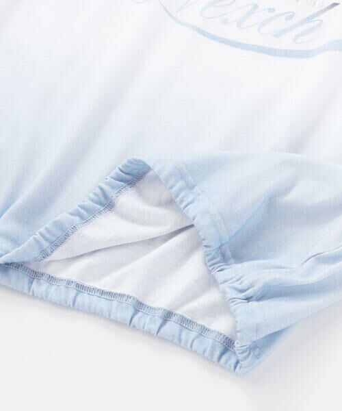 nexchic / ネクシック Tシャツ | 【接触冷感】ワンショルダーグラデーション天竺半袖Tシャツ(110~150cm) | 詳細10