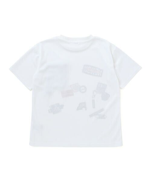 nexchic / ネクシック Tシャツ | 【速乾/接触冷感】ワッペン風プリントメッシュ半袖Tシャツ(110~150cm) | 詳細5