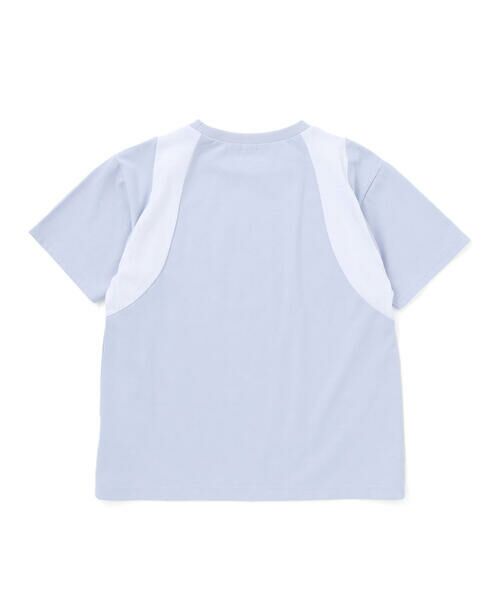 nexchic / ネクシック Tシャツ | 【接触冷感】恐竜プリント切り替え天竺半袖Tシャツ(110~150cm) | 詳細6