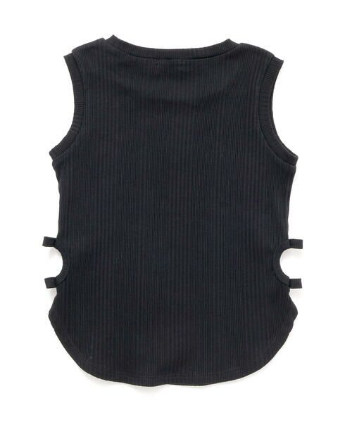 nexchic / ネクシック タンクトップ | 無地ボーダーテレコタンクトップ(110~150cm) | 詳細5