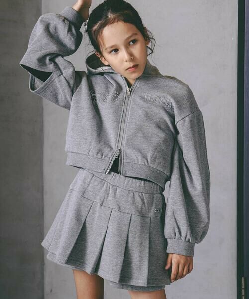 nexchic / ネクシック パーカー | ダブルファスナーパーカー+スカパンセットアップ(110~150cm) | 詳細10