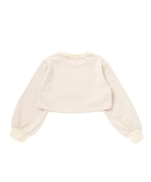 nexchic / ネクシック スウェット | レースロゴパッチトレーナー+キャミソールセット(110~150cm) | 詳細5