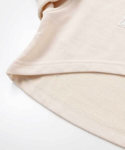 nexchic / ネクシック スウェット | レースロゴパッチトレーナー+キャミソールセット(110~150cm) | 詳細10