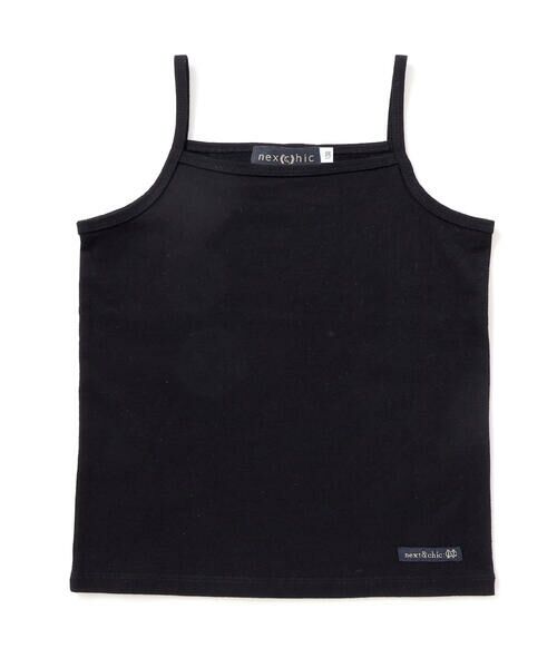 nexchic / ネクシック スウェット | レースロゴパッチトレーナー+キャミソールセット(110~150cm) | 詳細21