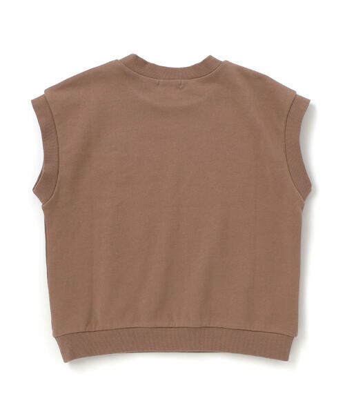 nexchic / ネクシック Tシャツ | パッチ付きベスト+天竺長袖Tシャツセット(110~150cm) | 詳細8