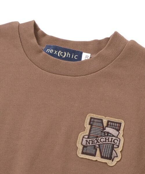 nexchic / ネクシック Tシャツ | パッチ付きベスト+天竺長袖Tシャツセット(110~150cm) | 詳細13