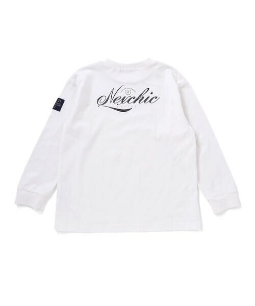 nexchic / ネクシック Tシャツ | パッチ付きベスト+天竺長袖Tシャツセット(110~150cm) | 詳細7