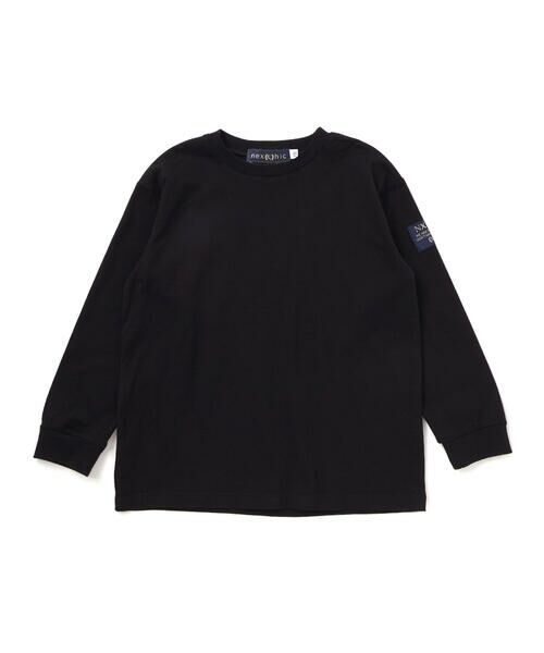 nexchic / ネクシック Tシャツ | パッチ付きベスト+天竺長袖Tシャツセット(110~150cm) | 詳細19