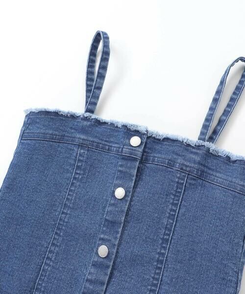 nexchic / ネクシック その他トップス | デニムビスチェｘフレアパンツセットアップ(110~150cm) | 詳細10