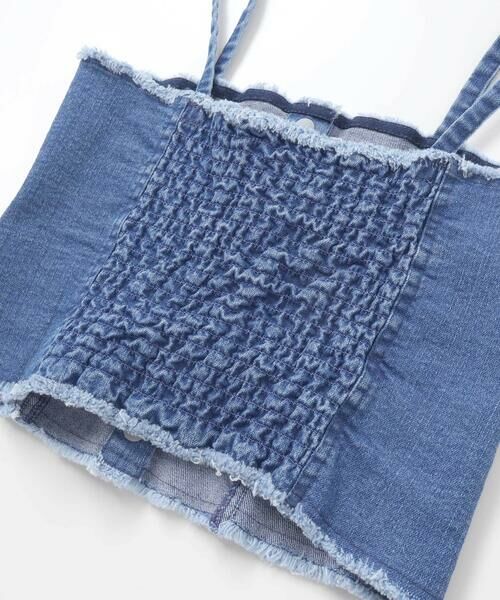nexchic / ネクシック その他トップス | デニムビスチェｘフレアパンツセットアップ(110~150cm) | 詳細14