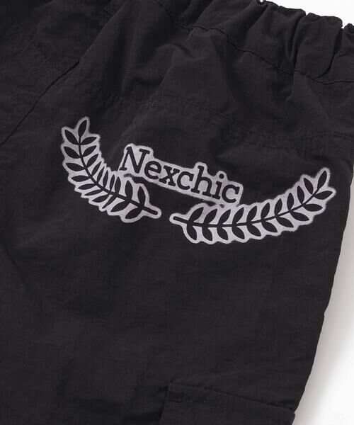 nexchic / ネクシック チノ・ワークパンツ | タフタデニムバックプリントカーゴパンツ(110~150cm) | 詳細6