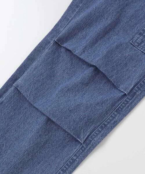 nexchic / ネクシック チノ・ワークパンツ | タフタデニムバックプリントカーゴパンツ(110~150cm) | 詳細18