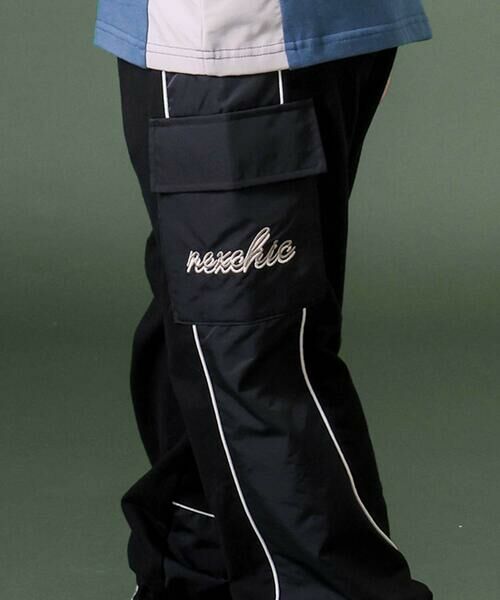 nexchic / ネクシック その他パンツ | 【お揃い】タフタｘミニウラゲ切り替えパンツ(110~150cm) | 詳細4