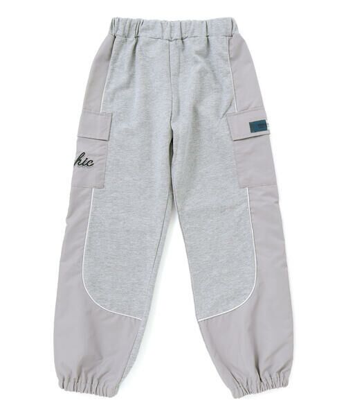 nexchic / ネクシック その他パンツ | 【お揃い】タフタｘミニウラゲ切り替えパンツ(110~150cm) | 詳細9