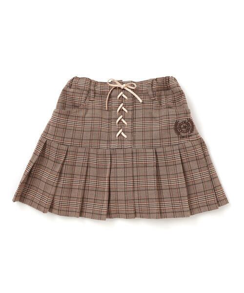 nexchic / ネクシック その他パンツ | 編み上げプリーツスカパン(110~150cm) | 詳細10