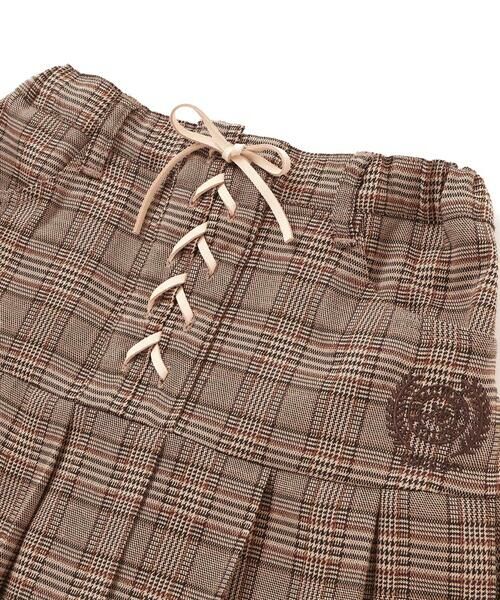 nexchic / ネクシック その他パンツ | 編み上げプリーツスカパン(110~150cm) | 詳細12