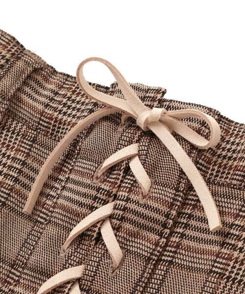 nexchic / ネクシック その他パンツ | 編み上げプリーツスカパン(110~150cm) | 詳細13