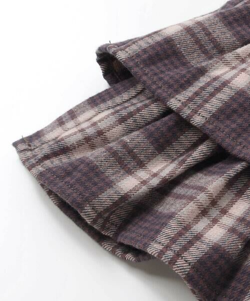nexchic / ネクシック その他パンツ | チェックフリル切り替えデニムスカパン(110~150cm) | 詳細18