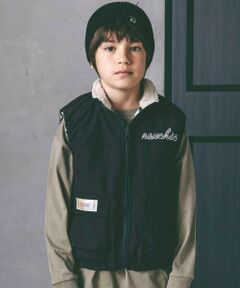 nexchic / ネクシック ベスト | タフタｘボアリバーシブルベスト(110~150cm)