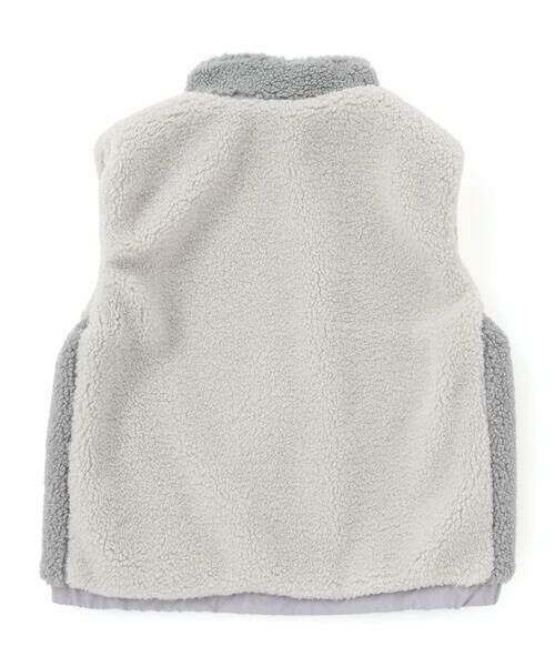 nexchic / ネクシック ベスト | タフタxボアリバーシブルベスト(110~150cm) | 詳細16