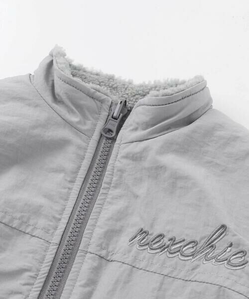 nexchic / ネクシック ベスト | タフタxボアリバーシブルベスト(110~150cm) | 詳細17