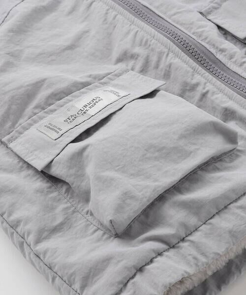 nexchic / ネクシック ベスト | タフタxボアリバーシブルベスト(110~150cm) | 詳細18