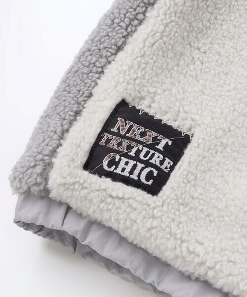 nexchic / ネクシック ベスト | タフタxボアリバーシブルベスト(110~150cm) | 詳細20