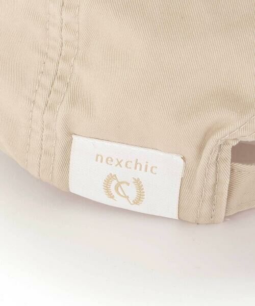 nexchic / ネクシック キャップ | ロゴ刺しゅうキャップ | 詳細4