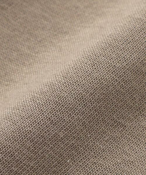 nexchic / ネクシック Tシャツ | バッグロゴパッチ天竺&マルチボーダー長袖Tシャツ(110~150cm) | 詳細12