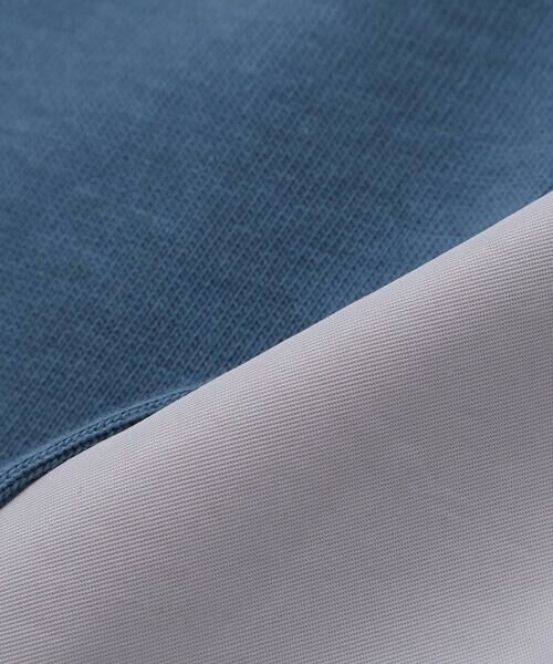 nexchic / ネクシック Tシャツ | 【お揃い】タフタx天竺切り替え長袖Tシャツ(110~150cm) | 詳細19