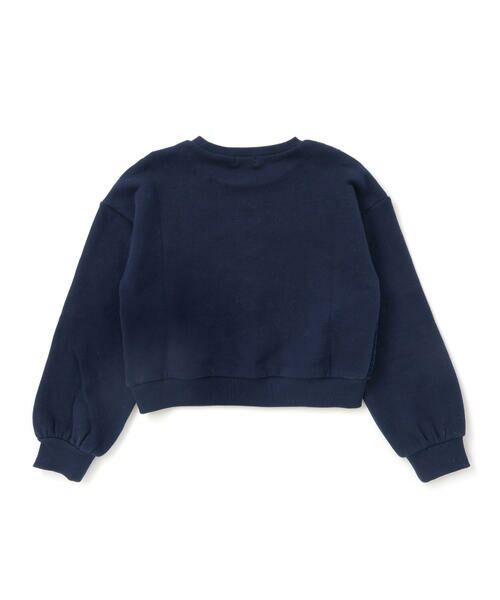 nexchic / ネクシック スウェット | ケーブル編みx裏毛切り替えトレーナーxスカパンセットアップ(110~150cm) | 詳細5