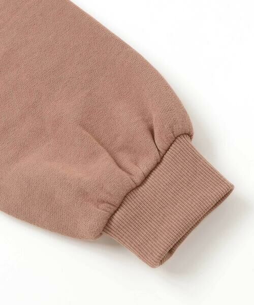 nexchic / ネクシック スウェット | ケーブル編みx裏毛切り替えトレーナーxスカパンセットアップ(110~150cm) | 詳細11