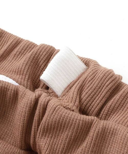 nexchic / ネクシック スウェット | ケーブル編みx裏毛切り替えトレーナーxスカパンセットアップ(110~150cm) | 詳細16