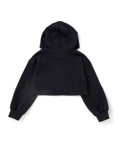 nexchic / ネクシック スウェット | 裏毛ラインストーンロゴトレーナーｘ天竺Tシャツセット(110~150cm) | 詳細7